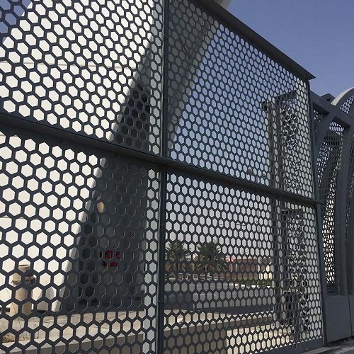 Hexagonal Perforated Sheet
